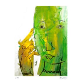 Armin Mueller-Stahl Frau mit Halskette