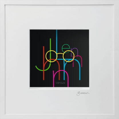 Ralf Birkelbach | Wortkunst | John Lennon (4C) – Bild 2