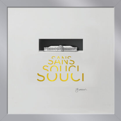Ralf Birkelbach | Wortkunst | Sanssouci – Anthrazit / Gold – Bild 3