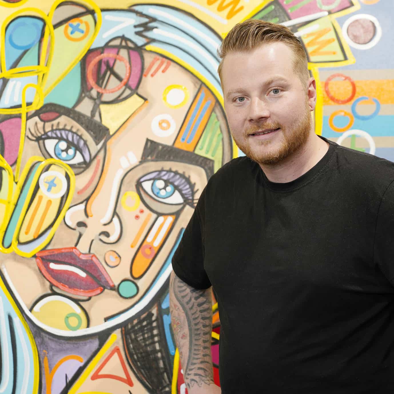 David Tollmann Ausstellungseröffnung Galerie Hunold
