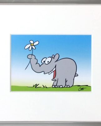 Otto Waalkes Eine Blume für Dich Miniprint