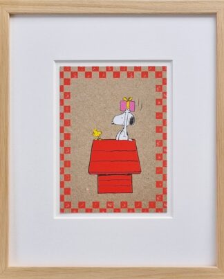 Snoopy | Geschenk  (Gerahmter Miniprint)