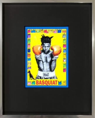 Thomas Jankowski Basquiat Miniprint gelb