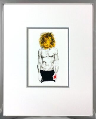 Thomas Jankowski Iggy Popp The Lion Miniprint