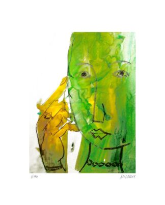 Armin Mueller-Stahl Frau mit Halskette