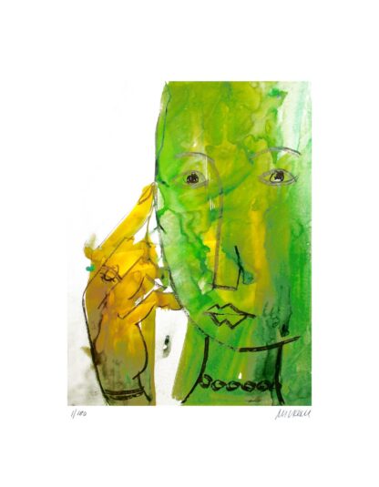 Armin Mueller-Stahl Frau mit Halskette
