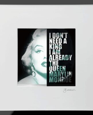 Ralf Birkelbach | Wortkunst | Marylin Monroe - The Queen