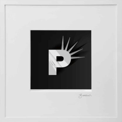 birkelbach-wortkunst3-objektbild-p-wie-punk-rahmen-weiss