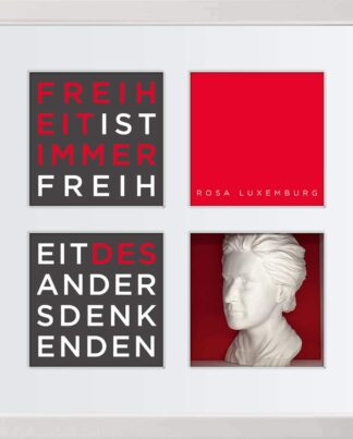 birkelbach-wortkunst3-zitatequadrate-bild-rosa-luxemburg-rahmen-weiss-35-x-35-cm