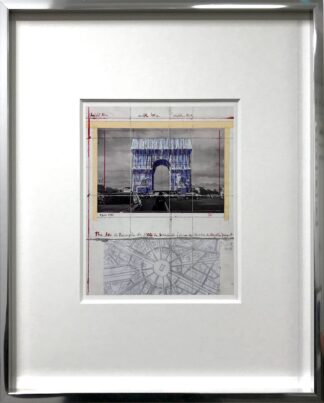 Christo Arc de Triomphe Miniprint 1