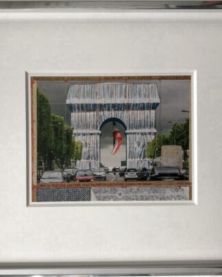 Christo Arc de Triomphe Miniprint 4