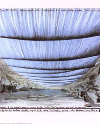 Christo Over The River IV (handsigniert)