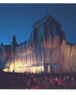 Christo | Reichstag, Portfolio I, 10 pm (handsigniert)