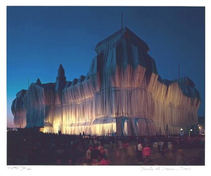 Christo | Reichstag, Portfolio I, 10 pm (handsigniert)