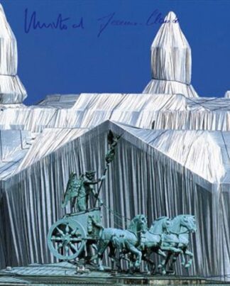 Christo Reichstag, Reichstag mit Quadriga (handsigniert)