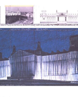 Christo Verhüllter Reichstag VII, (handsigniert)