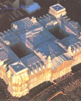 Christo Verhüllter Reichstag, West- und Nordfassade, (handsigniert)