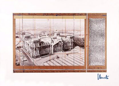Christo | Reichstag X, (handsigniert)