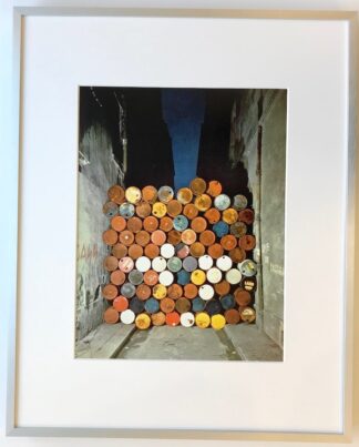 Christo | Rue Visconti - gerahmter Kunstdruck