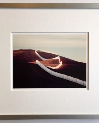 Christo | Running Fence - gerahmter Miniprint 1