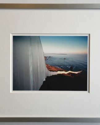 Christo | Running Fence - gerahmter Miniprint 2