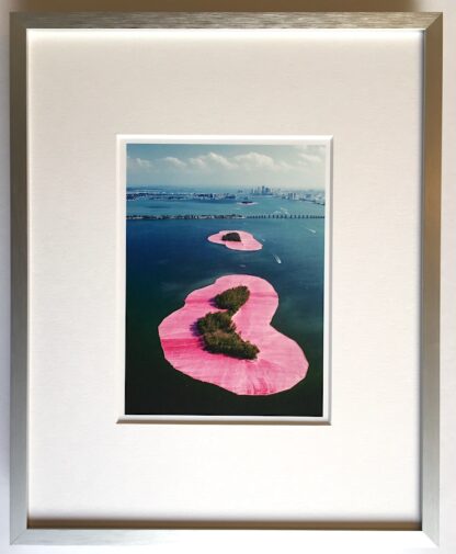 Christo | Surrounded Islands - gerahmter Miniprint