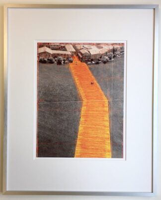 Christo | The Floating Piers - gerahmter Kunstdruck 3