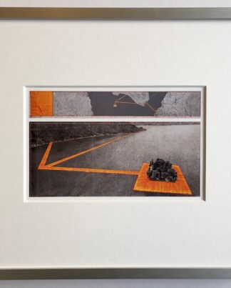 Christo The Floating Piers - gerahmter Miniprint 5