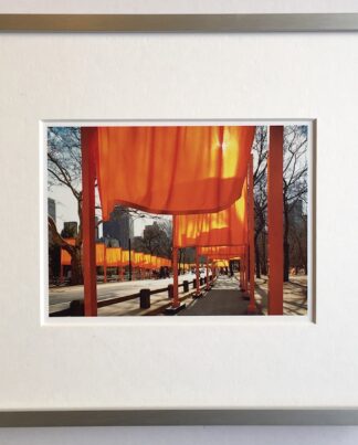 Christo The Gates Miniprint 1 (gerahmt)