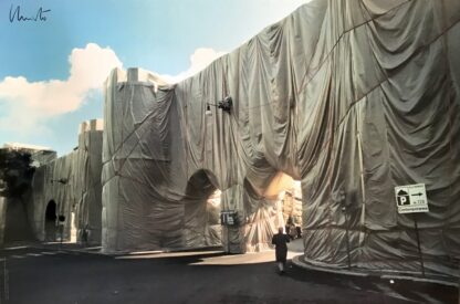 Christo Wrapped Roman Wall