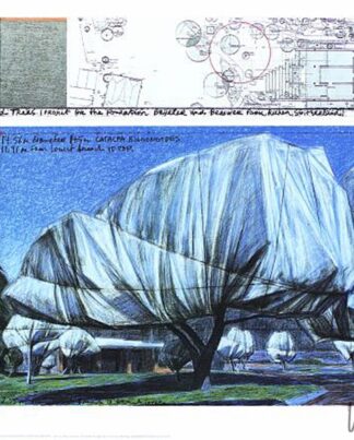 Christo Wrapped Trees No. I, handsigniert