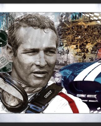 Devin Miles Daytona Speedway gerahmt 2022 Galerie Hunold