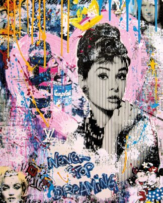 Devin Miles Dont break my heart 2023 Edition auf Leinwand Galerie Hunold