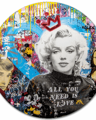 Devin Miles Womans Love 2023 Edition auf Aluminium Galerie Hunold