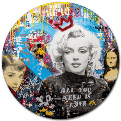 Devin Miles Womans Love 2023 Edition auf Aluminium Galerie Hunold
