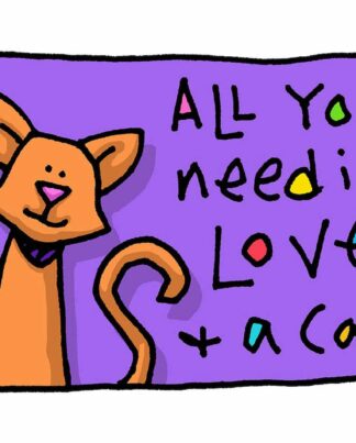 Ed Heck All you need is love and a cat