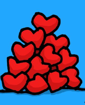 Ed Heck Heart Pile