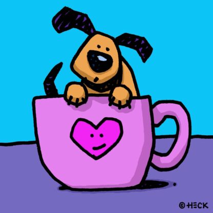Ed Heck Tea Pup