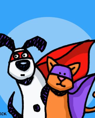 Ed Heck The Caped Duo