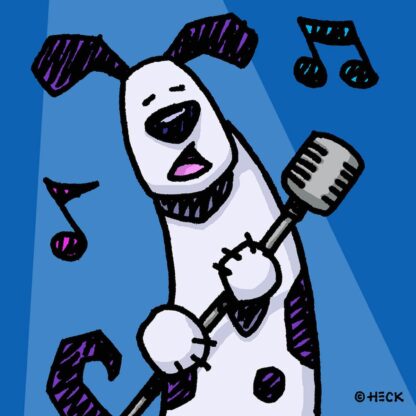 Ed Heck Jazzy Dog