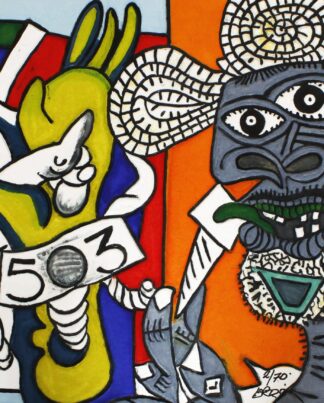Hommage á Picasso et á Fermand Leger