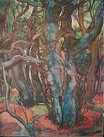 Günter Grass Waldlandschaft 1