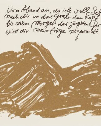 Günther Uecker | Huldigung an Hafez 6