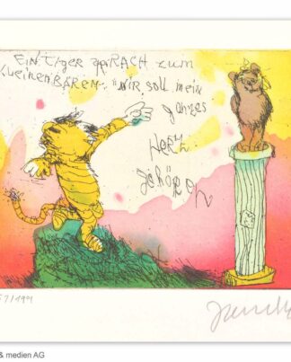 Janosch Ein Tiger sprach zum kleinen Bären