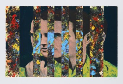 James Francis Gill Assimilating the image of Paul Newman
