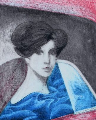 James Francis Gill Lady in car