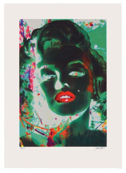 James Francis Gill Marilyn in Green Room