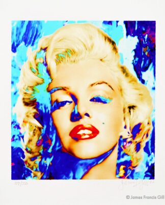 James Francis Gill Mini Marilyn Into the Blue