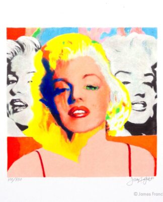 James Francis Gill Mini Marilyn Three Faces