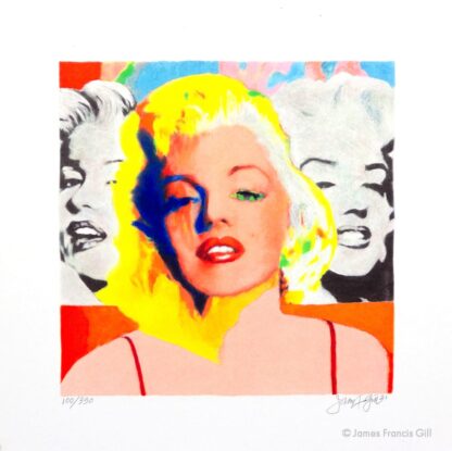 James Francis Gill Mini Marilyn Three Faces